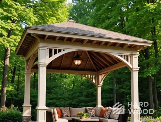 Арка беседка в восточном стиле №86 - фото 1875